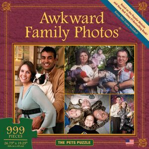 Awkward Family Photos Pets 999 Pc Jigsaw Puzzle NEW Funny Animal Game